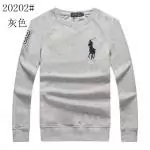 long sleeves t shirt ralph lauren sport big polo shirt gray